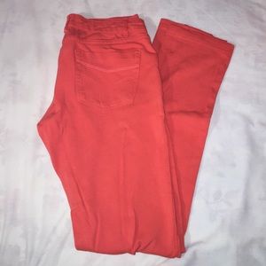 Salmon color pants