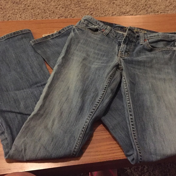 Juniors Size 6 long American Eagle Hipster Jeans