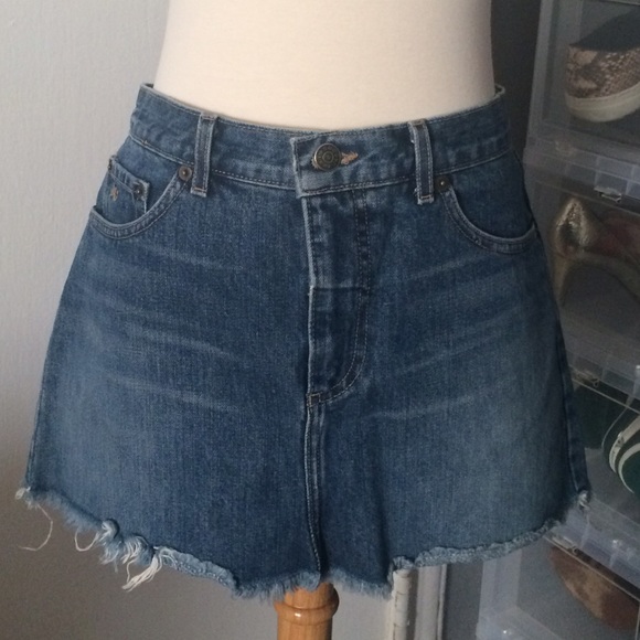 MARC JACOBS DENIM MINI SKIRT