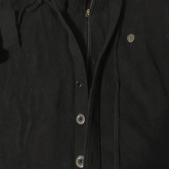 G by Guess zip and button hoodie - Picture 2 of 4