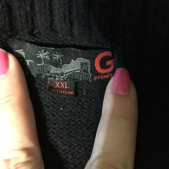 G by Guess zip and button hoodie - Picture 3 of 4