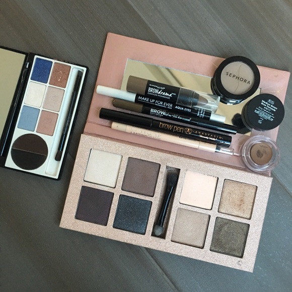 Sephora Other - Eyeshadow liner and brow makeup bundle