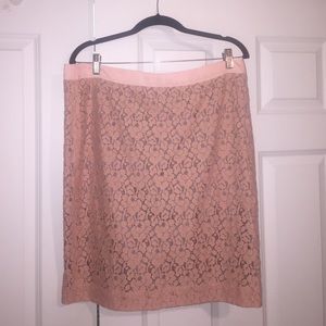 J.Crew Lace Skirt