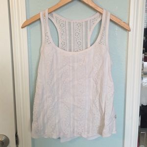 lace hollister top