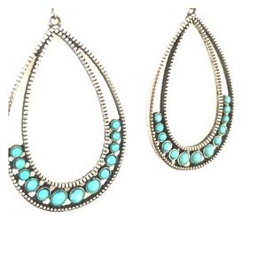 Turquoise drop earrings!