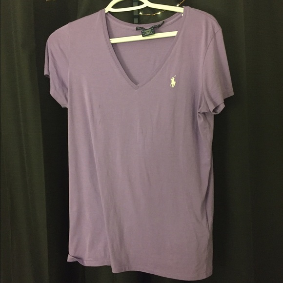 Ralph Lauren Purple Tee