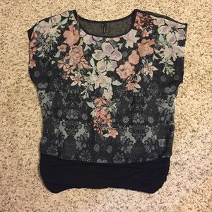 Cute sheer top from Maurices