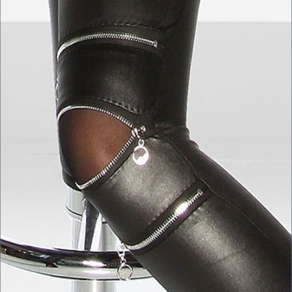 🔥SEXY Faux leather leggings - Picture 2 of 4