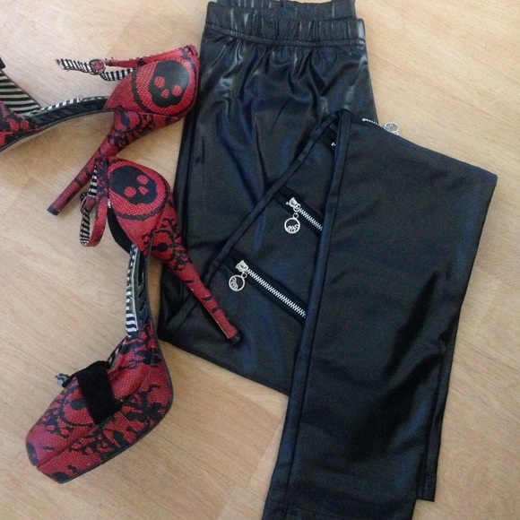 🔥SEXY Faux leather leggings - Picture 4 of 4