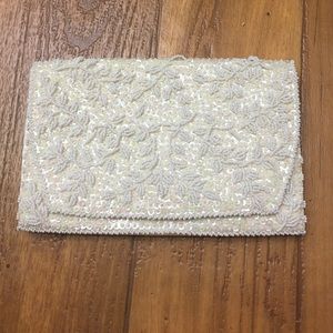 Vintage beaded clutch