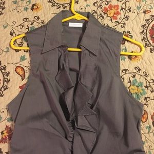 New York & co top, gray, size medium