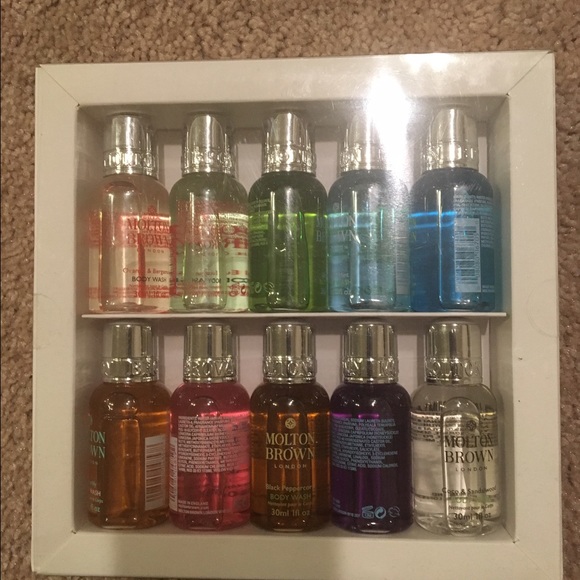 Milton Brown mini body wash set