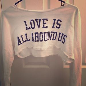 Cropped top tee (XS)