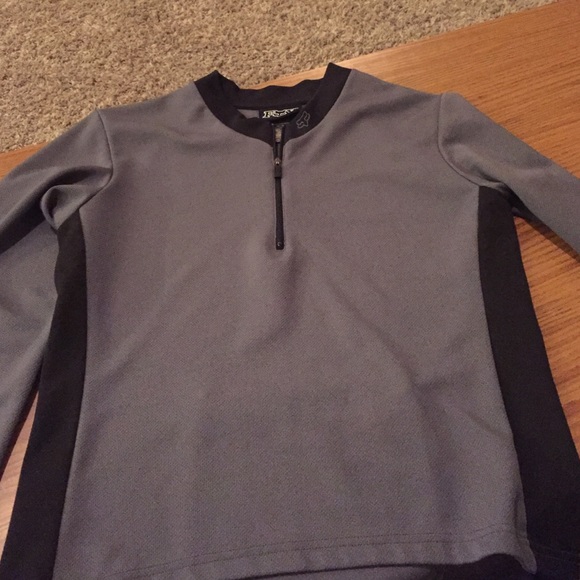 FOX zip up pullover SZ M