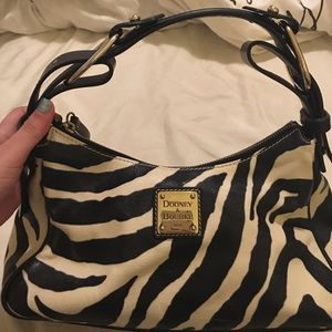 Dooney and Bourke Zebra Print Purse