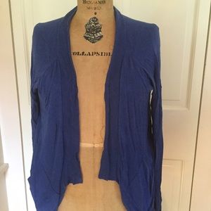 Gap Size M, royal blue cardigan