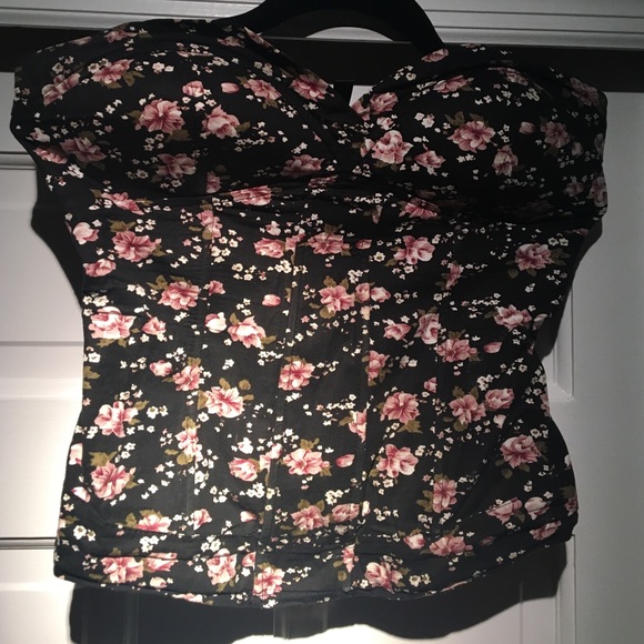 Full Tilt Tops - 🌸 Floral Corset Top 🌸