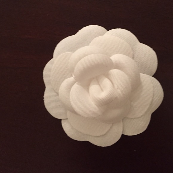 Chanel white decorative flower!
