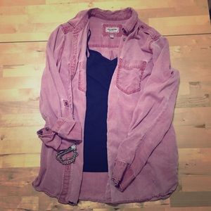 ASK FOR 50% OFF Express Silky Soft Twill Boyfriend