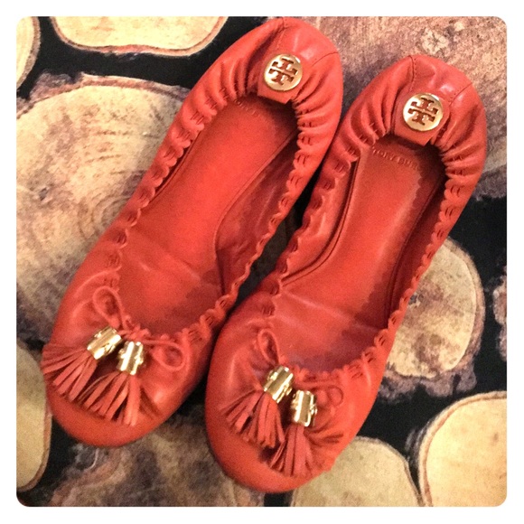 Tory Birch Tassel Flats