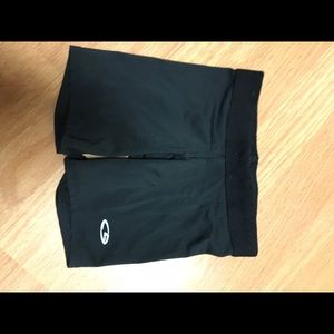 2 sets of Kids gymnastics/athletic spandex shorts