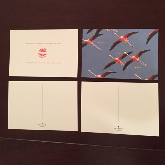Kate Spade postcards!