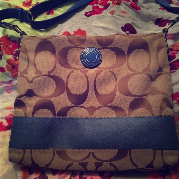 Coach cross body bag
