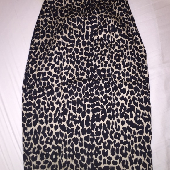 Body by Victoria animal print skirt