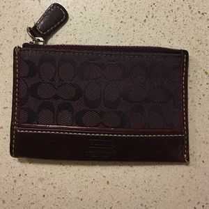 Coach coin purse