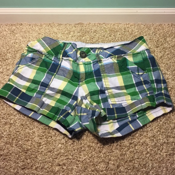 Aeropostale Plaid Shorts