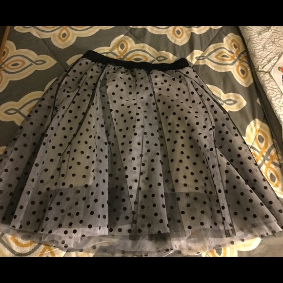 Tulle Skirt with Lining
