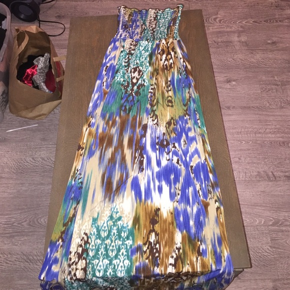 Tube Top Maxi Dress