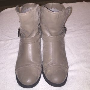 Slate grey bootie