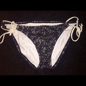 Victoria Secret Black Lace Bikini Bottoms