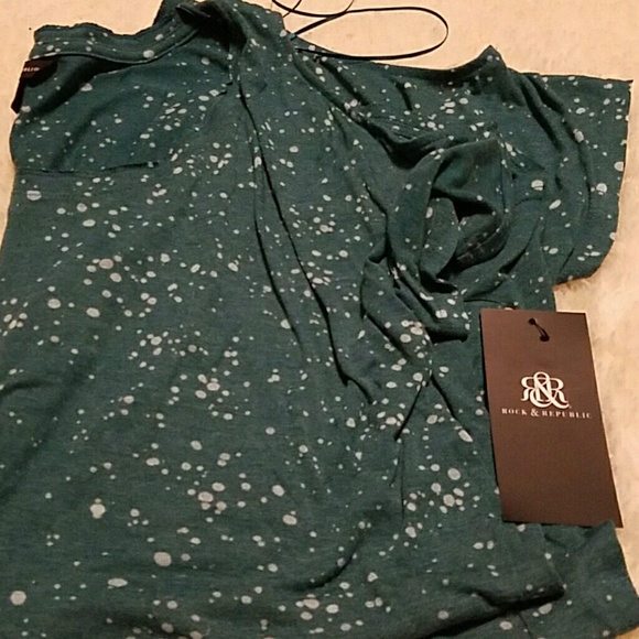 Rock & Republic Tops - Open shoulder lounge top by rock & republic