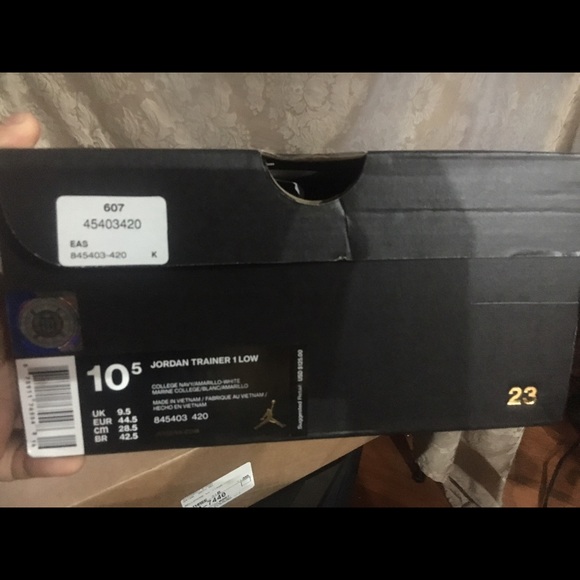Nike Air Jordan Trainer 1 low Size 10.5 Michigan