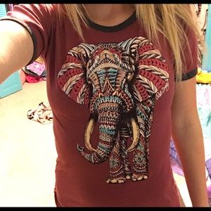 Riot Society Comfy Elephant T-Shirt