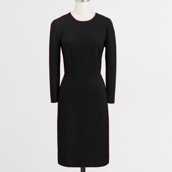 J. Crew Suiting Zip Ponte Dress