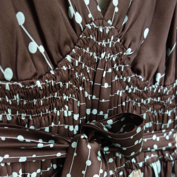 Cartherine Malandrino Floral Silk Dress - Picture 2 of 4