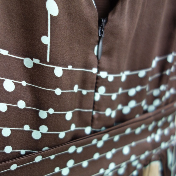 Cartherine Malandrino Floral Silk Dress - Picture 3 of 4