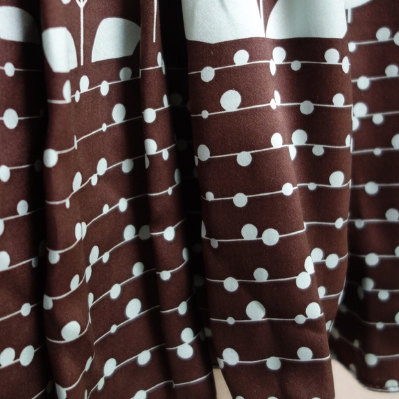 Cartherine Malandrino Floral Silk Dress - Picture 4 of 4