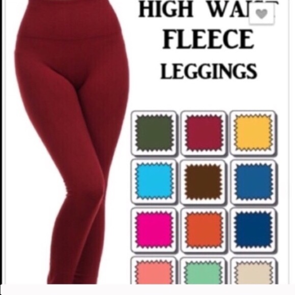 Best High Waist Tummy Control Fleece Legging - Picture 2 of 2