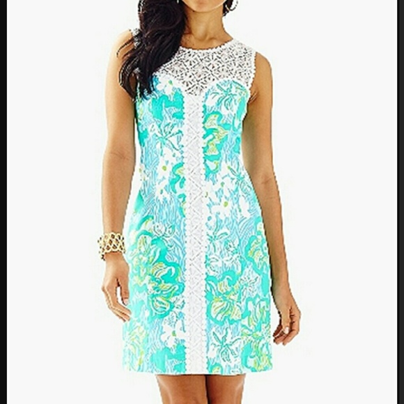 NEW Sofia shift lagoon green