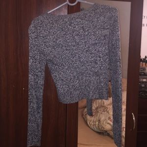 Cropped sweater