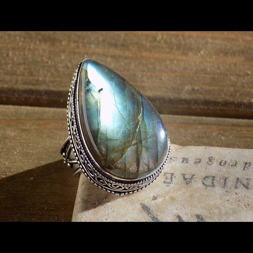 Labradorite Ring