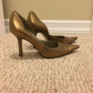Nine West - bronze high heel pump
