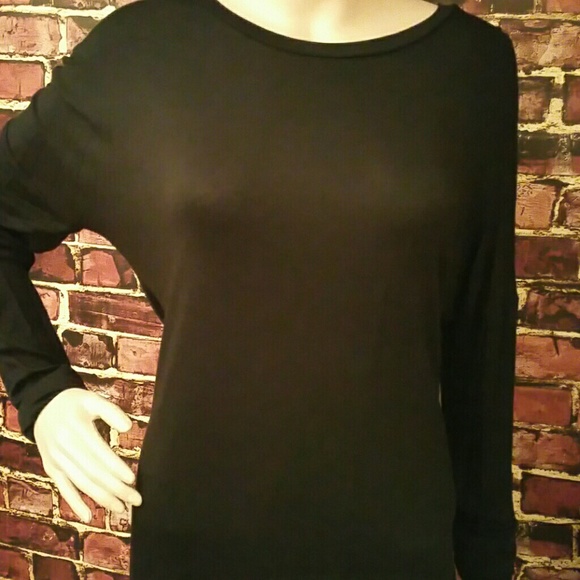 Sequin Elbow Patch Solid Top - Picture 3 of 4
