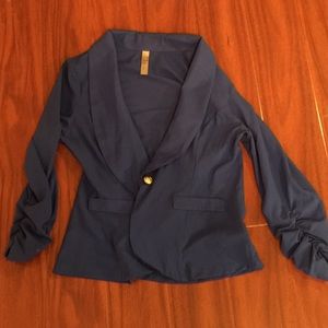 Blue blazer