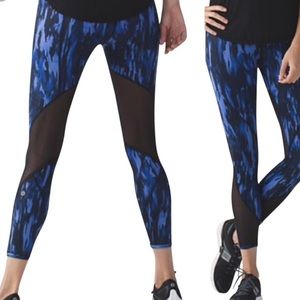 NWOT Lululemon All Meshed Up Leggings Sz4