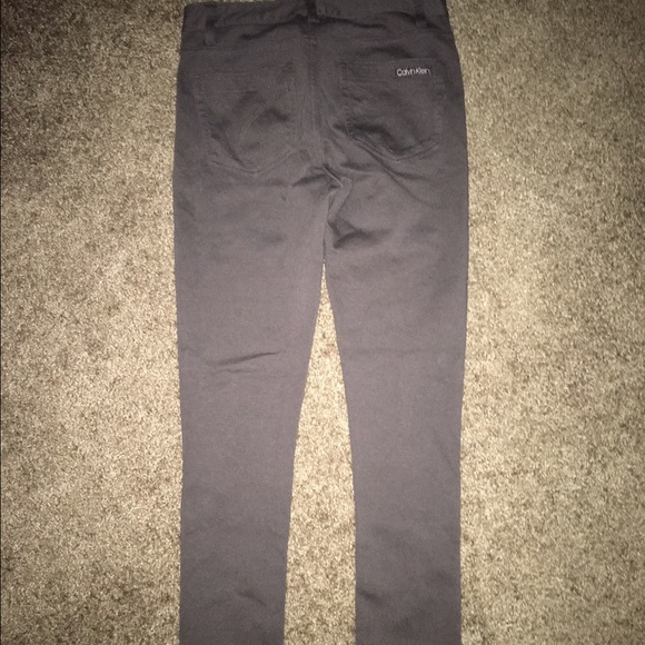 Calvin Klein brown jeggings size 2